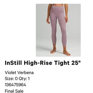 Lululemon brand new leggings